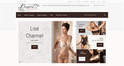 Desktop Screenshot of lingerie.co.uk